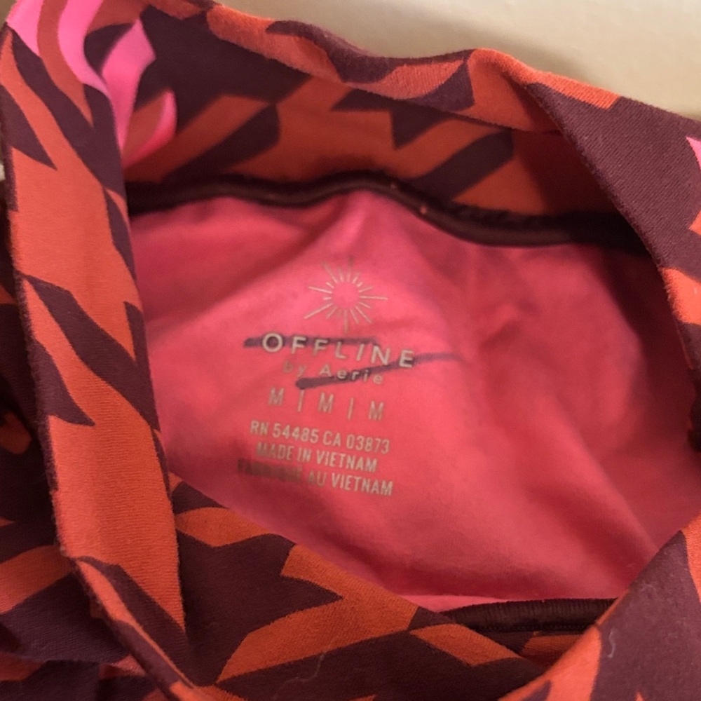 Red and Pink Patterned Top - Offline - Picture 2 of 2